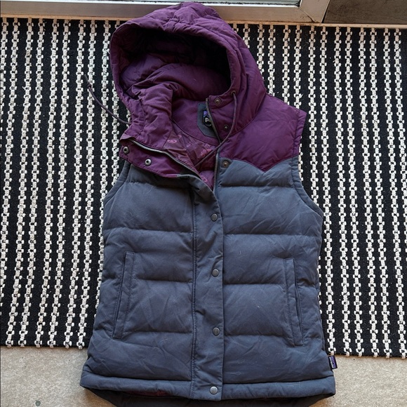 Patagonia Jackets & Blazers - Patagonia Deep Purple down Quilted Vest XS women’s